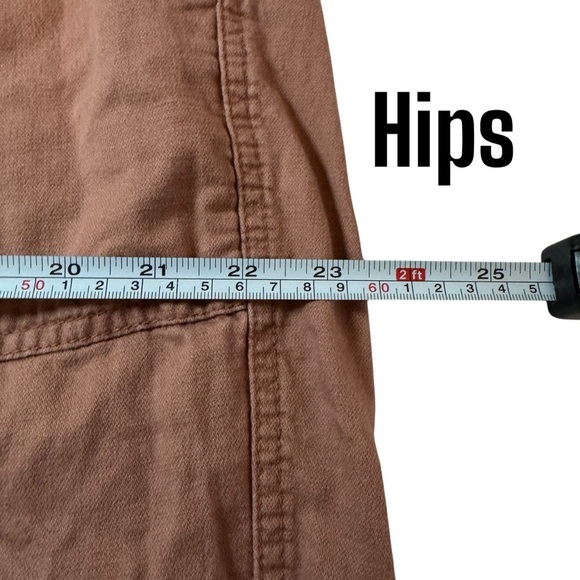 GAP Rib Jogger in Rust womens XL elastic drawstring waist comfy Athleisure crop - Picture 8 of 11